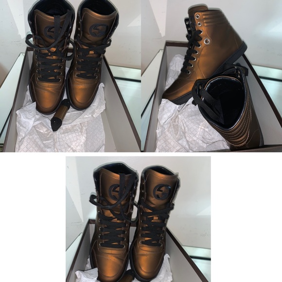 🔥🔥💯Authentic Gucci hight top sneakers 👟 🔥🔥🔥 - Picture 14 of 16